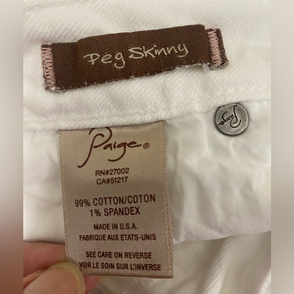 Paige Peg skinny jeans size 29 - Picture 4 of 8